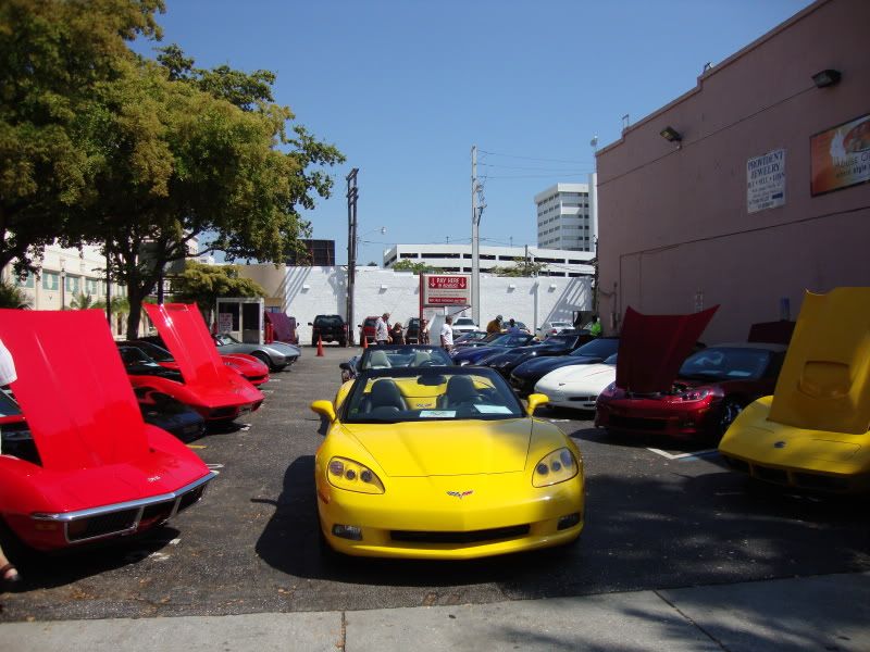 Corvettes on Clematis West Palm Beach 2011 CorvetteForum Chevrolet